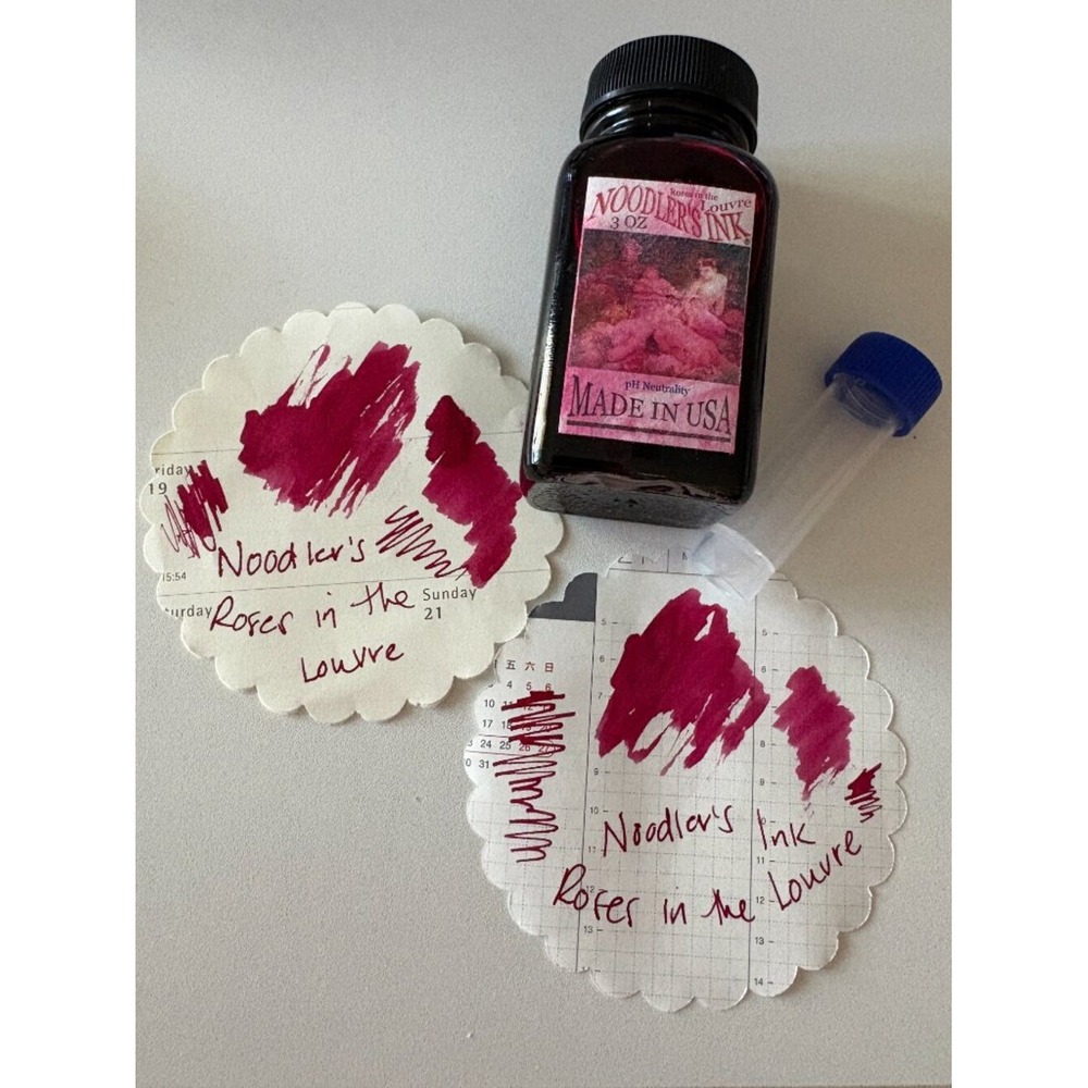 Noodler's Roses in the Louvre Fountain Pen Ink Sample 3ml